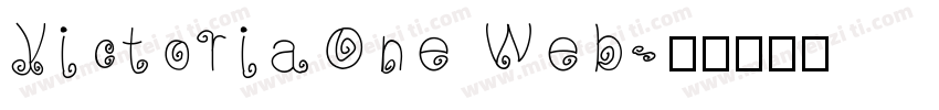 VictoriaOne Web字体转换